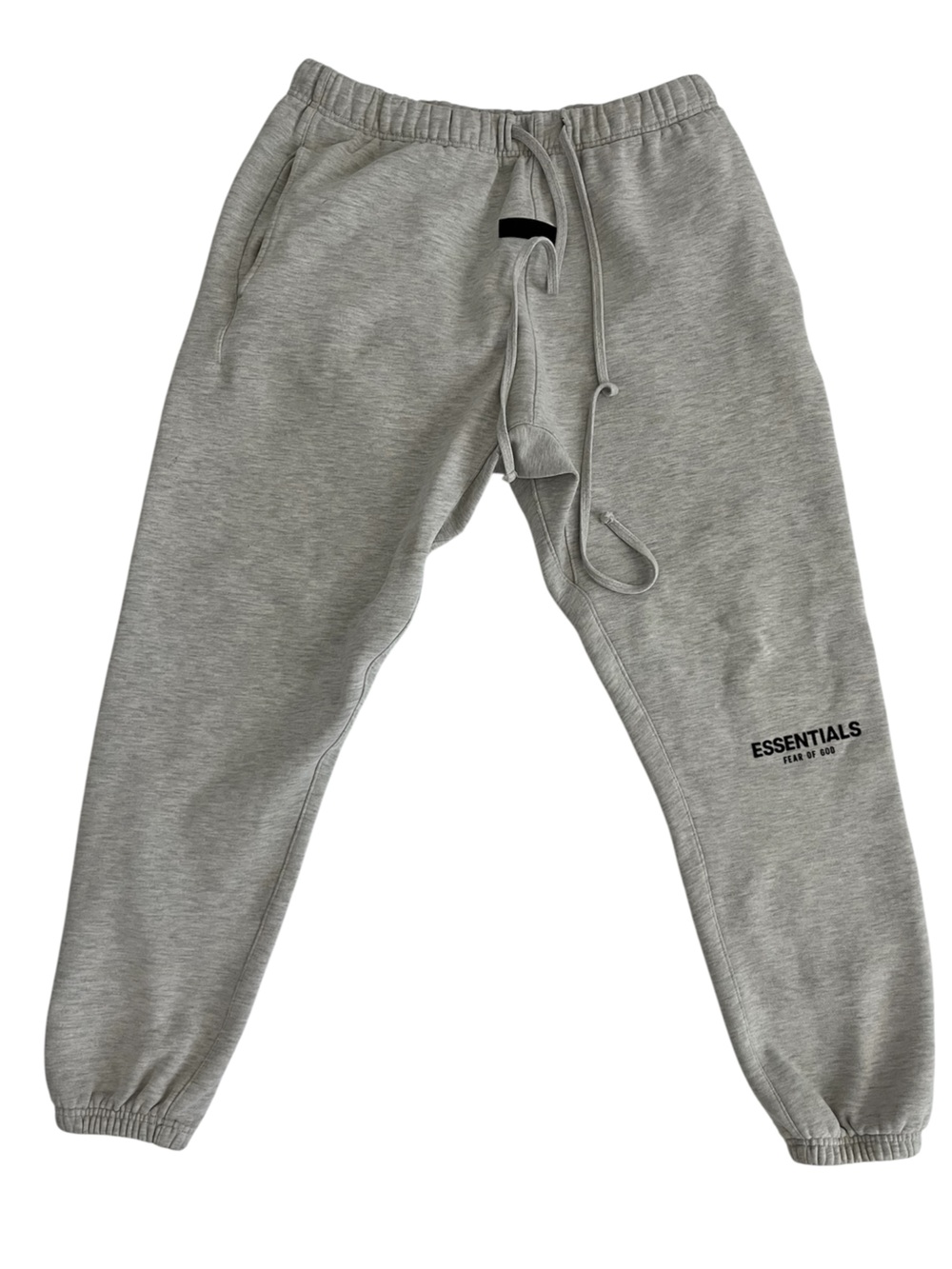 Essentials Men’s Heather Gray Jogger Sweatpants